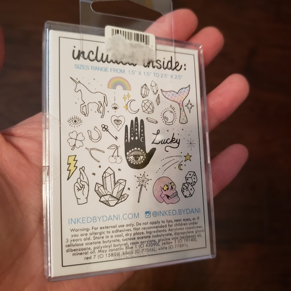 Inked by Dani Temporary Tattoos Luck & Magic Pack - Picture 2 of 8
